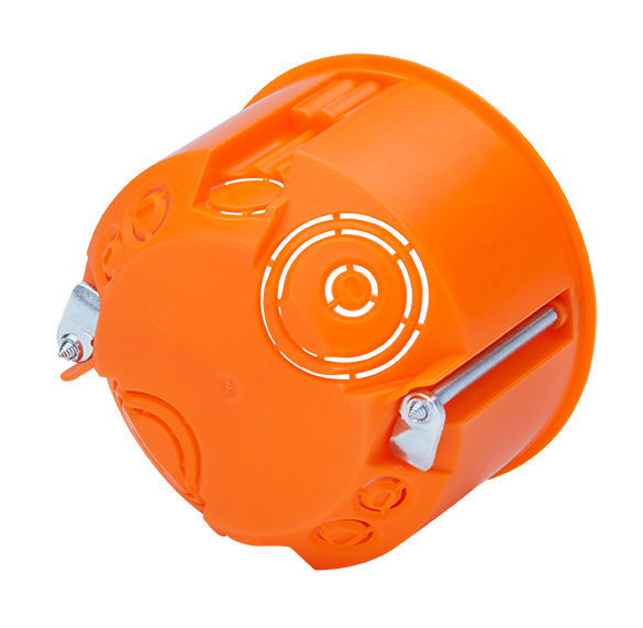 F-TRONIC 7350163 E115 Přístrojová krabice do dutých stěn, prům. 68 mm, hl. 47 mm, oranžová F-TRONIC 7350163 E115 Přístrojová krabice do dutých stěn, prům. 68 mm, hl. 47 mm, oranžová